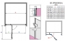 Душевая дверь Radaway Euphoria DWJ 100 383014