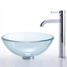Умывальник стеклянный Kraus GV-101-14-12mm