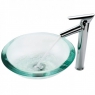 Умывальник стеклянный Kraus GV-150-19mm