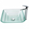 Умывальник стеклянный Kraus GVS-930-FR-19mm