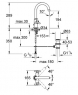 Смеситель для умывальника Grohe Atrio Ypsilon 21019000