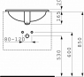 Умивальник Laufen Pro 8.1395.1.xxx.104.1