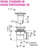 Сифон для душевых поддонов Ravak Professional 90