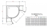 Кабина душевая Radaway Torrenta PDD 100