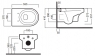 Унитаз подвесной Hatria Daytime Y0YYV1