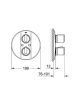 Термостат для ванны Grohe Grohtherm 2000 19355000