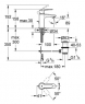 Смеситель для умывальника Grohe Eurostyle Cosmopolitan 23037002