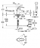Смеситель для раковины Grohe Eurosmart 33446001
