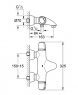 Термостат для ванны Grohe Grohtherm 34185000