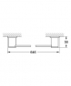 Полотенцедержатель Grohe Allure 40341000