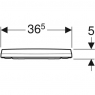 Сидіння Geberit 500.835.01.1 з кришкою для унітазу iCon click2clean Soft close