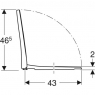 Сидіння Geberit 500.835.01.1 з кришкою для унітазу iCon click2clean Soft close