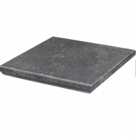 Сходинка з капіносом кутова Ceramika Paradyz Viano Antracite 33x33