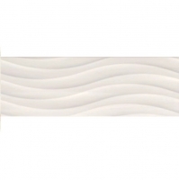 Плитка стінова Ceramika Color Living Cream Wave 250x750