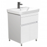 Тумба підлогова Мойдодир City White-60 з умивальником Vivace 60 білий