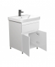 Тумба підлогова Мойдодир City White-60 з умивальником Vivace 60 білий