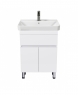 Тумба підлогова Мойдодир City White-60 з умивальником Vivace 60 білий