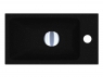 Умивальник Miraggio IDA MIRASTONE BLACK 46х100 см