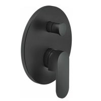 Змішувач вбудовуваний Nobili UP94100/EBM чорний матовий 