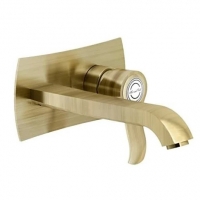 Змішувач для умивальника Nobili SI98198/1BR бронза 