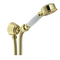 Душовий комплект Nobili Royal Gold PVD AD143/7GDP з ручним душем золото 