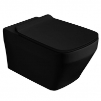 Унітаз підвісний Simas Baden Baden BB18 F87 nero matt