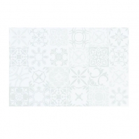 Плитка стінова Cersanit Sansa White Pattern GLOSSY 25x40 код 1466