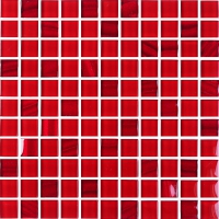 Мозаїка GM 8016 C2 Red Silver S6-Cherry 300x300x8 Котто Кераміка