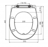 Сиденье для унитаза Alca Plast A602