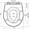 Сиденье для унитаза Alca Plast A606 Softclose