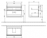 Тумба под умывальник Villeroy&Boch Venticello A92501MS