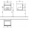 Тумба под раковину Villeroy&Boch Venticello A9220Zxx