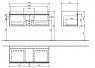 Тумба под раковину Villeroy&Boch Venticello A9380Zxx