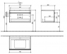 Тумба под раковину Villeroy&Boch Venticello A9450Zxx