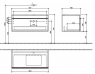 Тумба под раковину Villeroy&Boch Venticello A9480Zxx