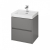 Шафка під умивальник Cersanit Crea 50 сірий матовий Шафка під умивальник Cersanit Crea 50 сірий матовий