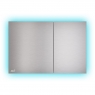 Кнопка зливу Alca Air Light Blue з підсвіткою для прихованих систем інсталяції