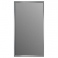 Зеркало J-mirror Alu 001 100x55 см алюминиевая рама
