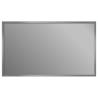 Зеркало J-mirror Alu 001 70x120 см алюминиевая рама