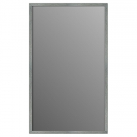 Зеркало J-mirror Alu 001 100x60 см алюминиевая рама inox