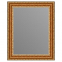 Зеркало в багетной раме J-mirror Antonia 50x40 см оранжевое