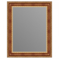 Зеркало в багетной раме J-mirror Antonia 50x40 см красное