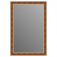 Зеркало в багетной раме J-mirror Antonia 90x60 см красное