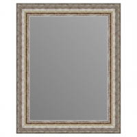 Зеркало в багетной раме J-mirror Antonia 50x40 см серебро
