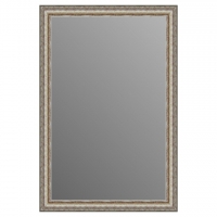 Зеркало в багетной раме J-mirror Antonia 90x60 см серебро