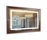 Зеркало в багетной раме J-mirror Arianna 50x40 см золото с подсветкой
