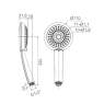 Ручной душ Riho AT50125