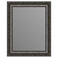 Зеркало в багетной раме J-mirror Azzurra 50x40 см серебро