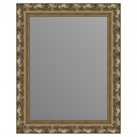 Зеркало в багетной раме J-mirror Azzurra 50x40 см темное золото