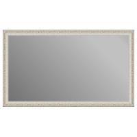 Зеркало в багетной раме J-mirror Azzurra 70x120 см белое золото